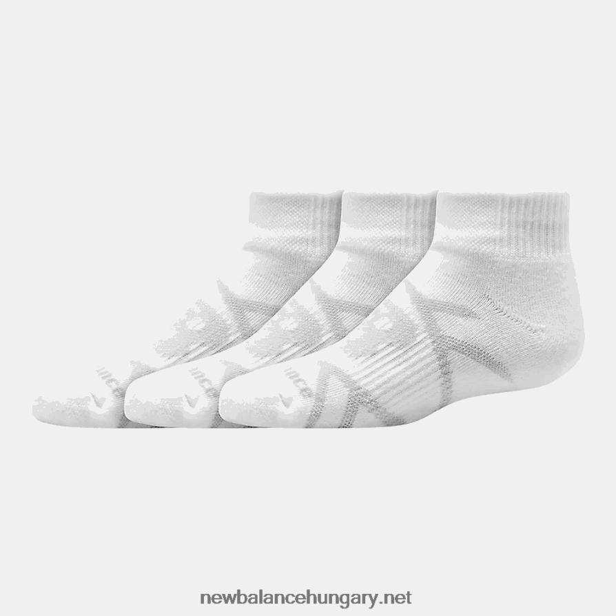 New Balance 6XH8F02840 egynemű teljesítmény bokazokni 3 csomag