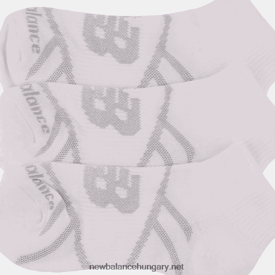 New Balance 6XH8F02840 egynemű teljesítmény bokazokni 3 csomag