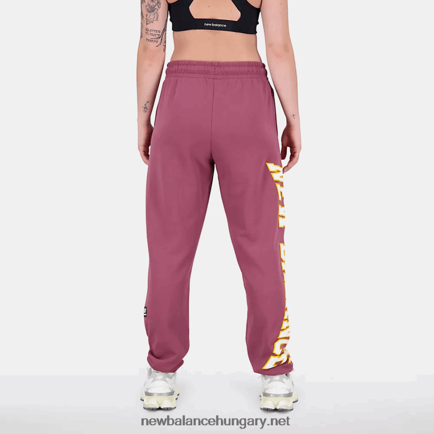 New Balance 6XH8F01761 egynemű uni-ssentials vetemedett klasszikus francia frottír melegítőnadrág