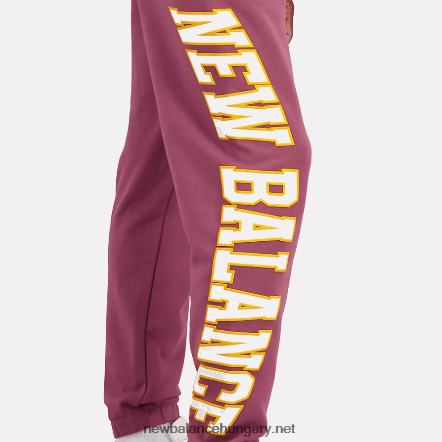 New Balance 6XH8F01761 egynemű uni-ssentials vetemedett klasszikus francia frottír melegítőnadrág