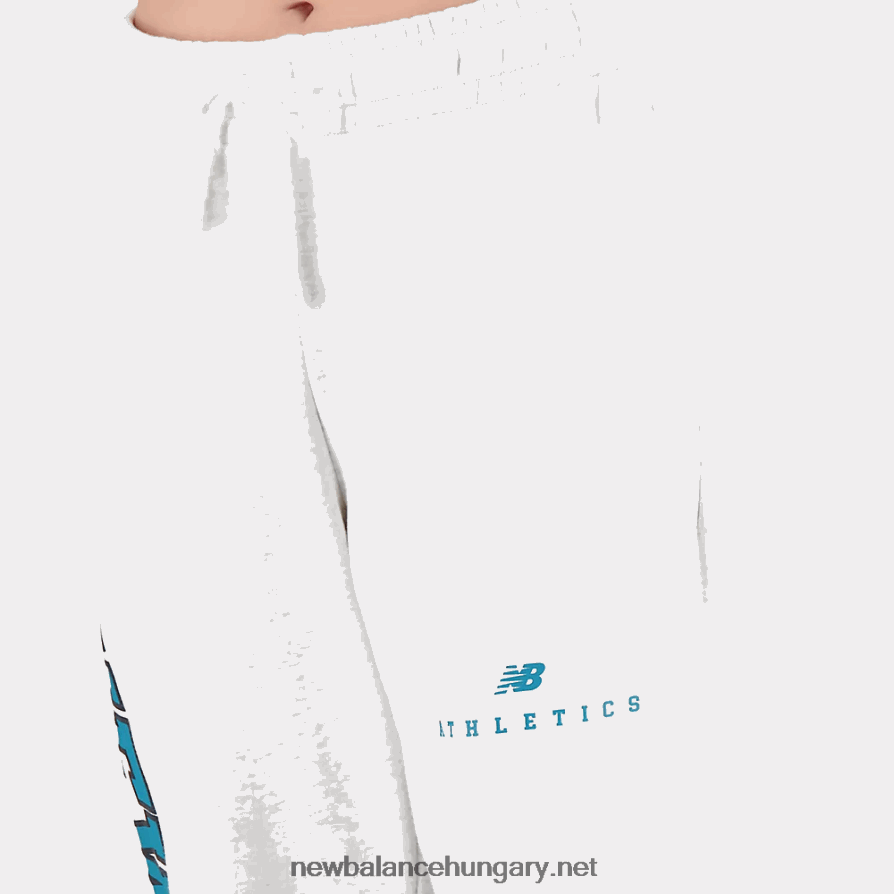 New Balance 6XH8F05091 egynemű uni-ssentials vetemedett klasszikus francia frottír melegítőnadrág