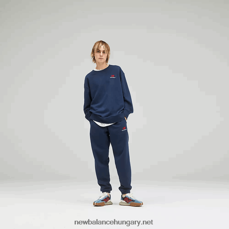 New Balance 6XH8F05101 egynemű uni-ssentials francia frottír melegítőnadrág