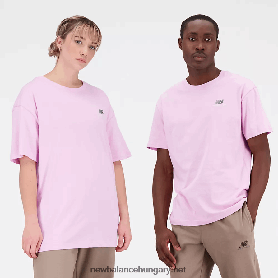 New Balance 6XH8F05116 egynemű uni-ssentials pamut póló