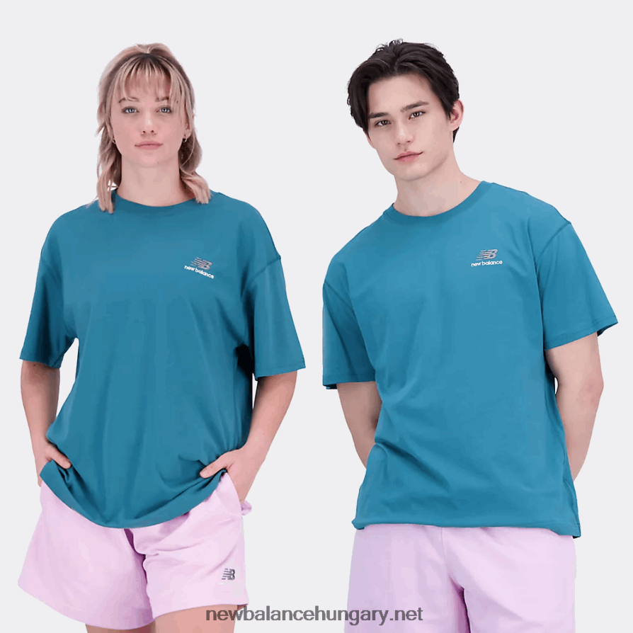 New Balance 6XH8F05117 egynemű uni-ssentials pamut póló