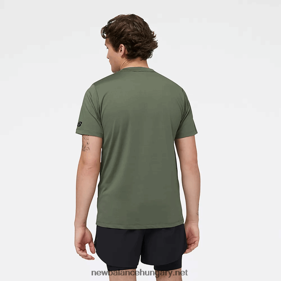 New Balance 6XH8F06569 egynemű tenacity grafikus póló