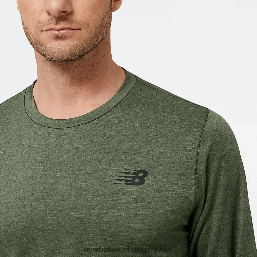 New Balance 6XH8F06666 egynemű tenacity hosszú ujjú póló