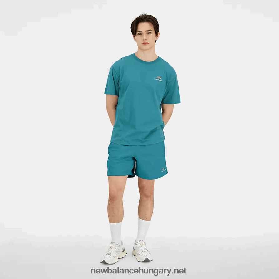 New Balance 6XH8F01704 egynemű uni-ssentials francia frottír rövid