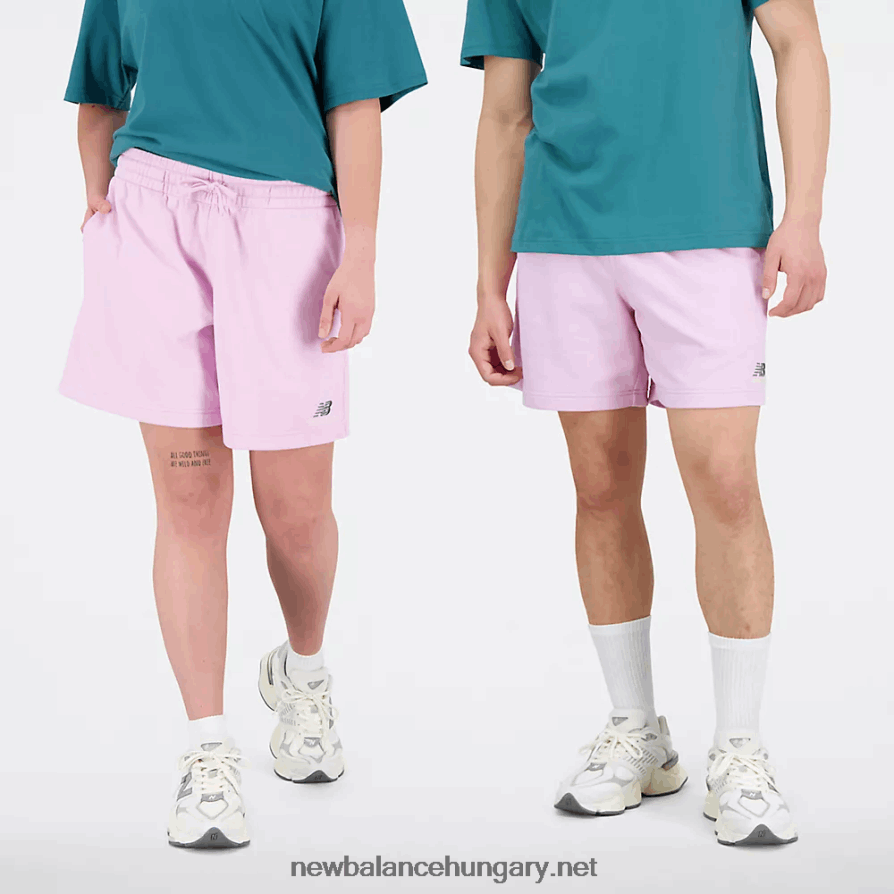 New Balance 6XH8F0310 egynemű uni-ssentials francia frottír rövid