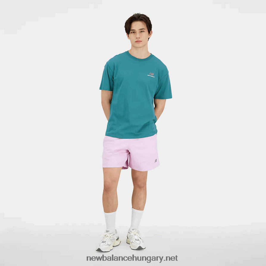 New Balance 6XH8F05125 egynemű uni-ssentials francia frottír rövid