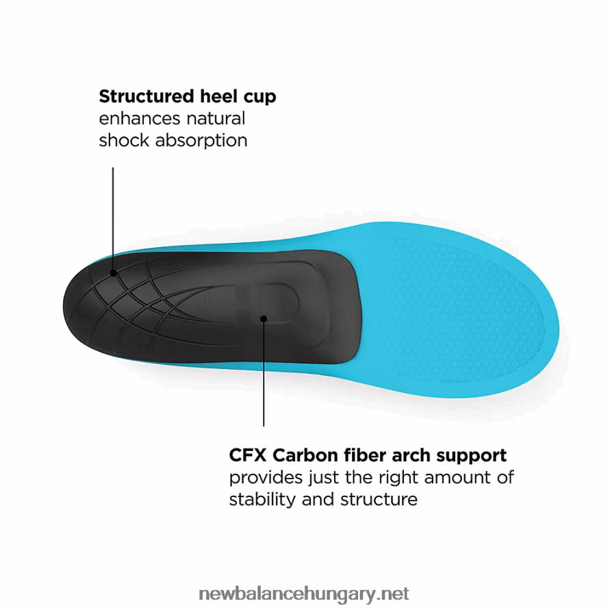 New Balance 6XH8F05305 férfiak sport vékony-fit ívtartó cfx talpbetét
