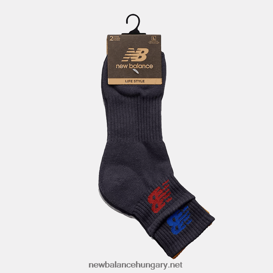 6XH8F05237 férfiak nb athletics playscape boka rétegzokni 2 csomag