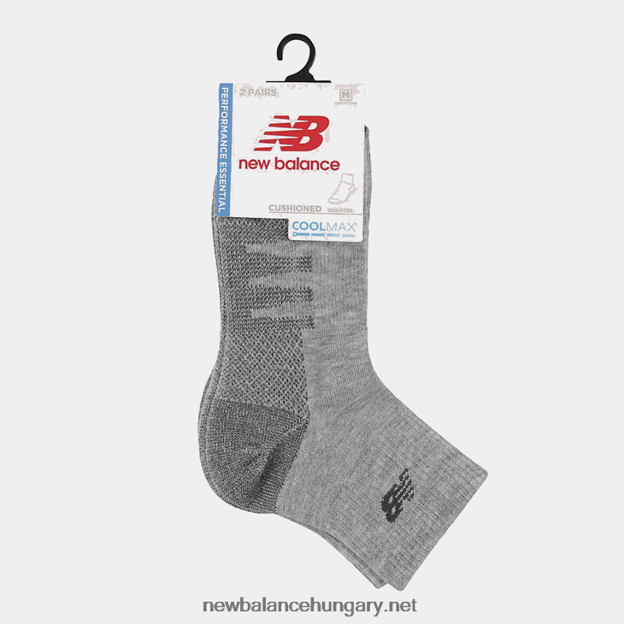 New Balance 6XH8F05060 férfiak coolmax negyed zokni 2 db