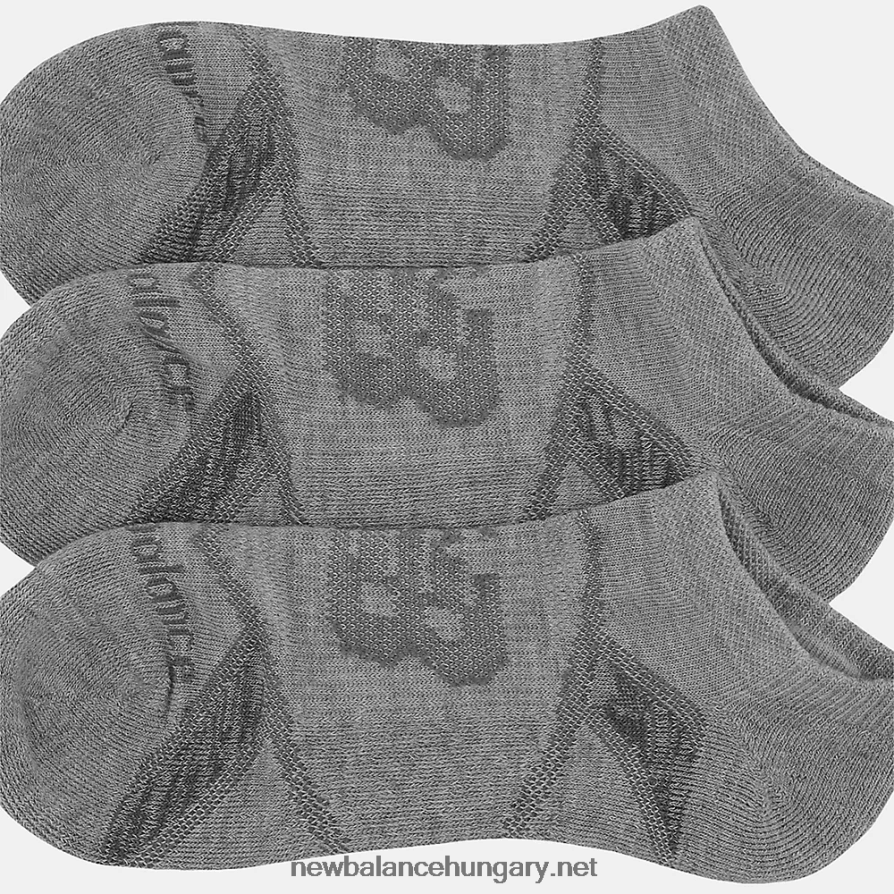 New Balance 6XH8F05074 férfiak teljesítmény no show zokni 3 csomag