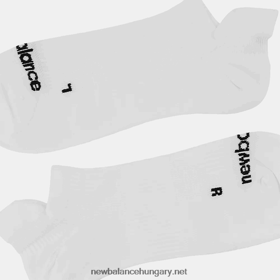 New Balance 6XH8F05110 férfiak futás lapos futás lapos kötött fül no show zokni 1 pár