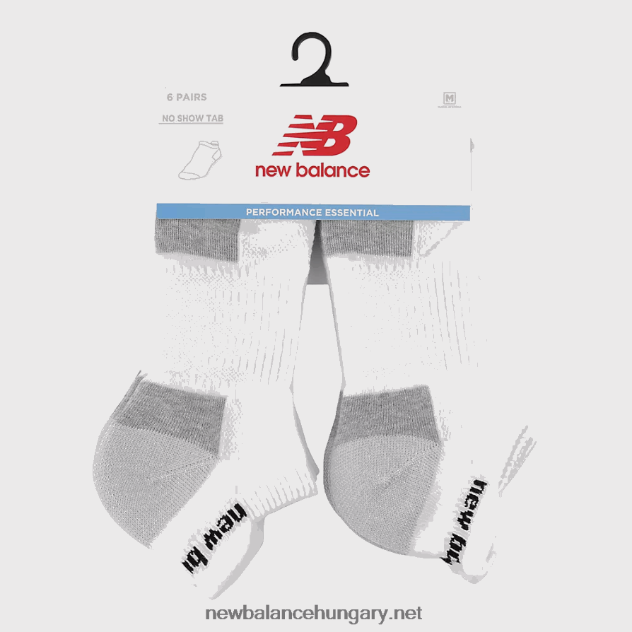 New Balance 6XH8F05130 férfiak párnázott füles zokni 6 db