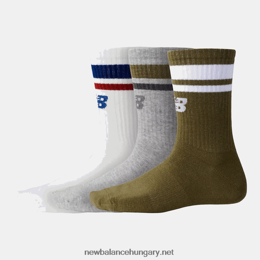 New Balance 6XH8F05238 férfiak sport essentials line midcalf 3 csomag