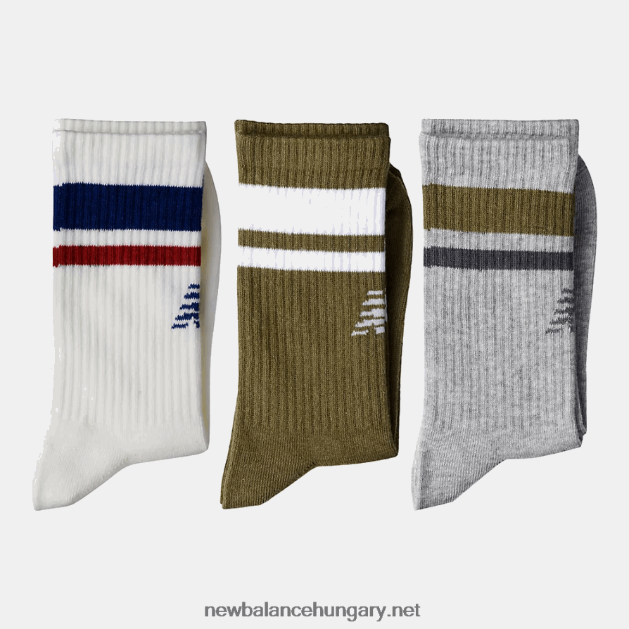 New Balance 6XH8F05238 férfiak sport essentials line midcalf 3 csomag
