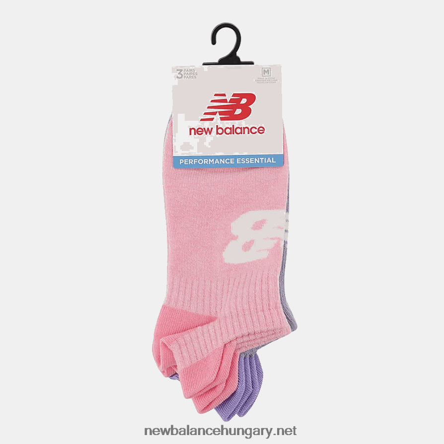 New Balance 6XH8F05287 férfiak teljesítmény láthatatlan no show 3 csomag