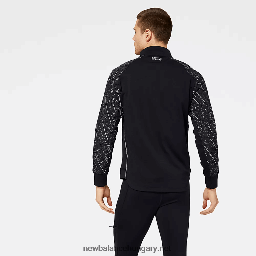 6XH8F01936 férfiak fényvisszaverő nb hőrács kabát