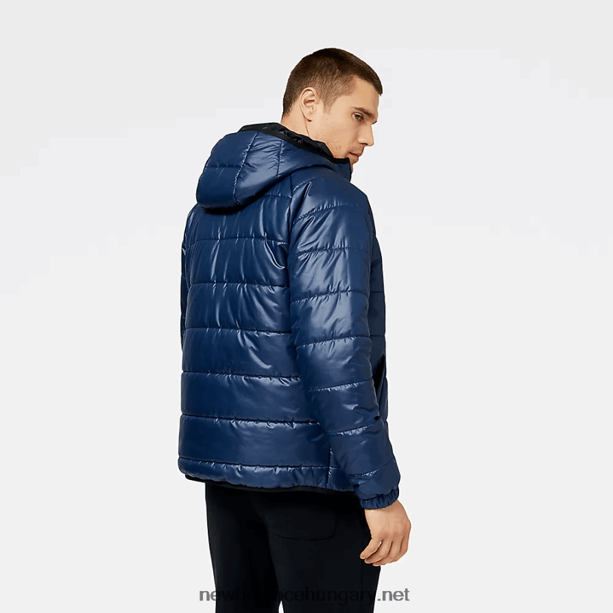 6XH8F02025 férfiak nb athletics téliesített rövid szintetikus puffer