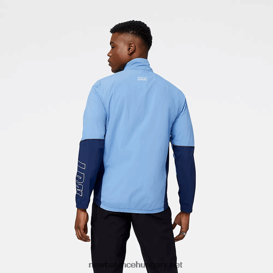 New Balance 6XH8F01604 férfiak londoni kiadás grafikus hatás fut csomagolható kabát