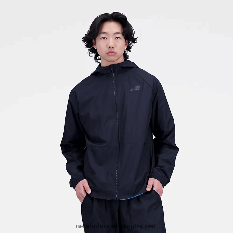 New Balance 6XH8F01900 férfiak r.w.tech könnyű szőtt kabát