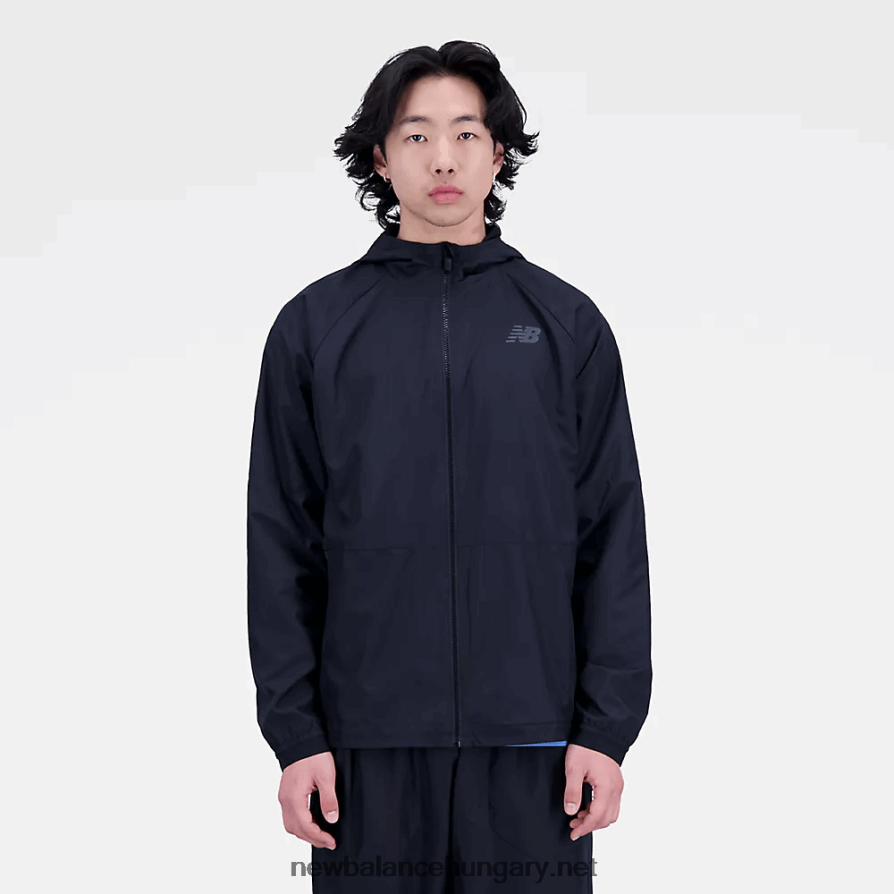 New Balance 6XH8F01900 férfiak r.w.tech könnyű szőtt kabát