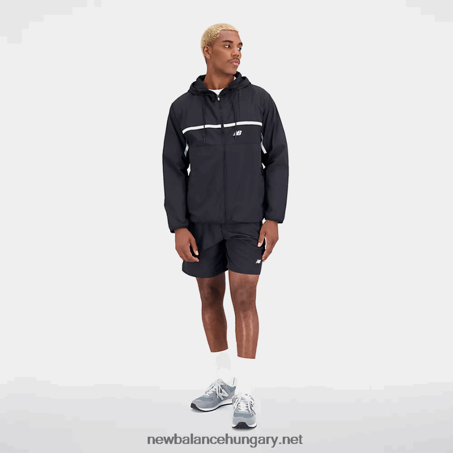 New Balance 6XH8F01924 férfiak atlétika remasterált szőtt kabát