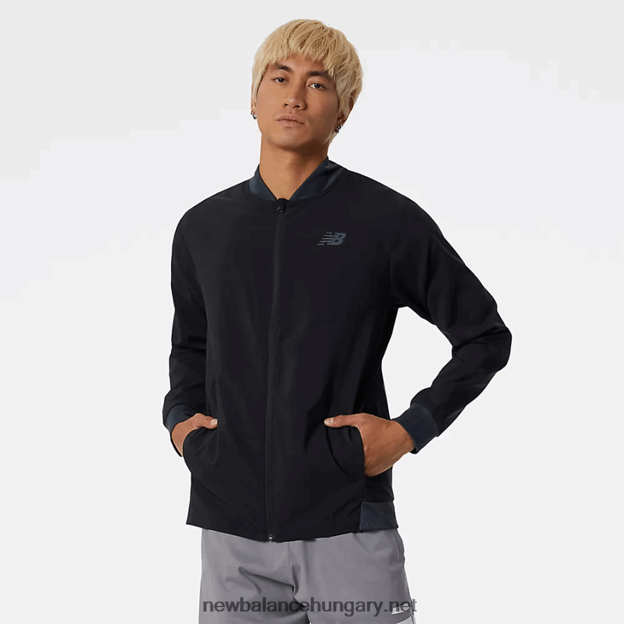 New Balance 6XH8F01992 férfiak szívósság sztreccs szövésű kabát
