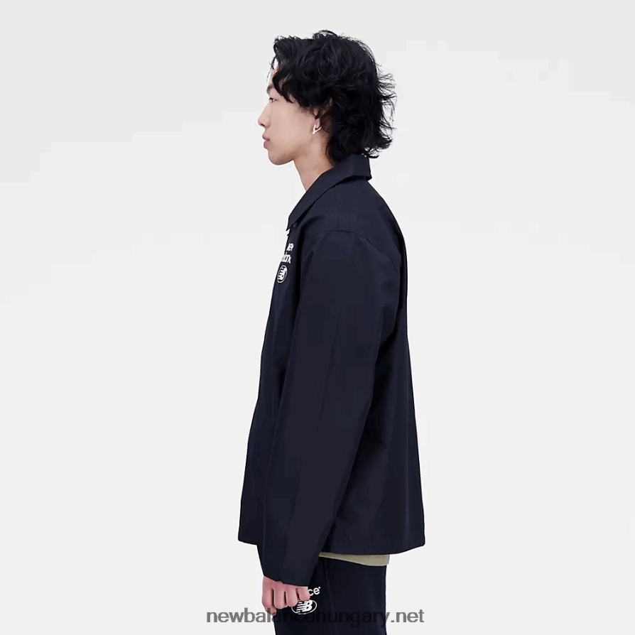 New Balance 6XH8F04777 férfiak Essentials újragondolt szőtt kabát