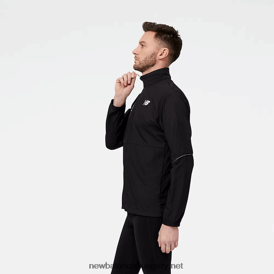 New Balance 6XH8F04791 férfiak united Airlines nyc half impact run csomagolható kabát