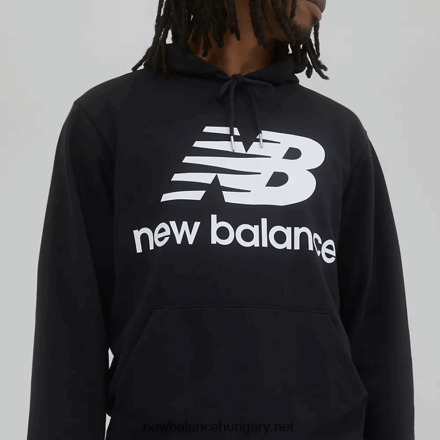 6XH8F04750 férfiak nb essentials egymásra rakott logós melegítőnadrág