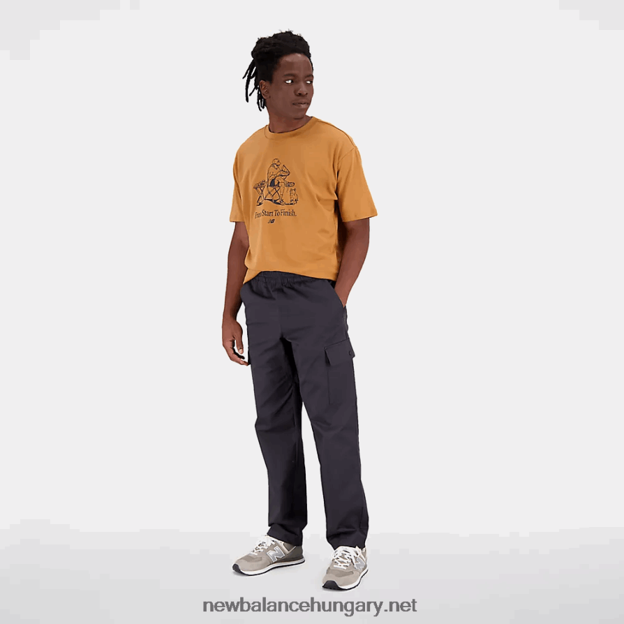 New Balance 6XH8F01578 férfiak atlétika szőtt tehernadrág