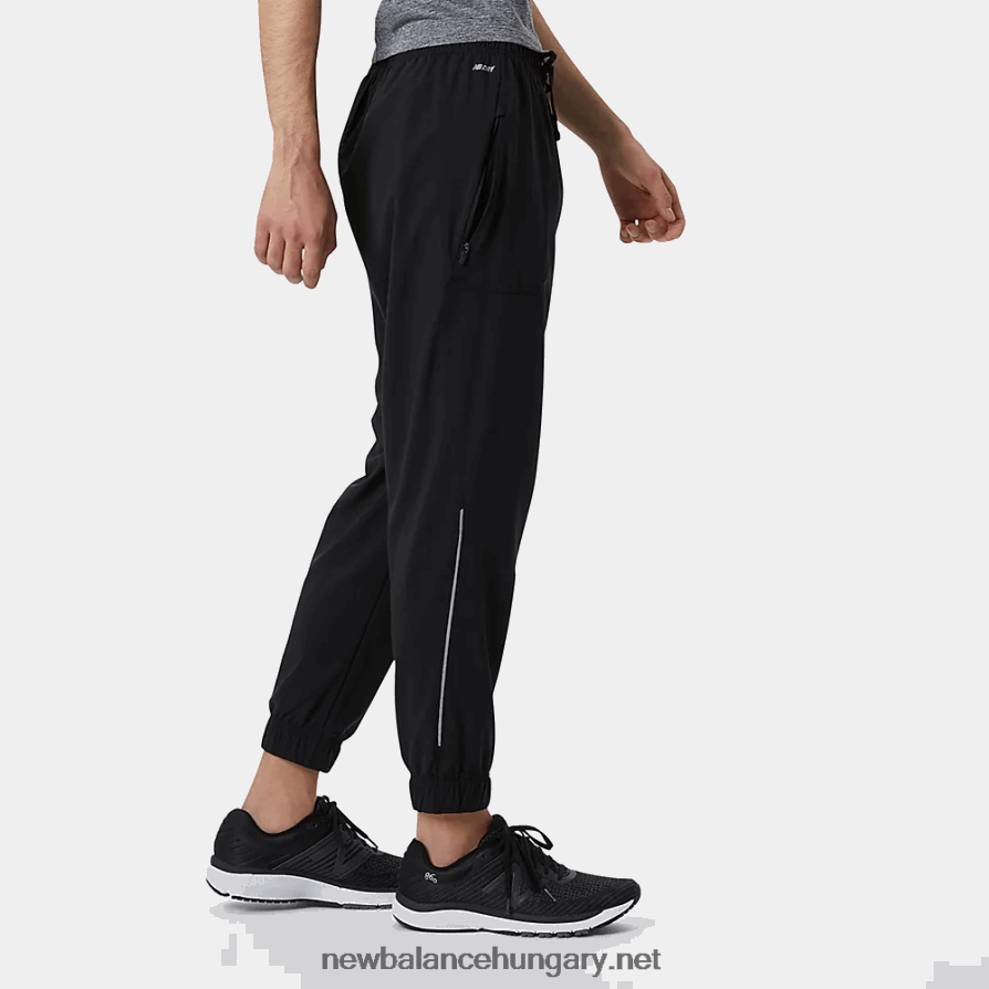 New Balance 6XH8F04994 férfiak ütési futás szőtt nadrág