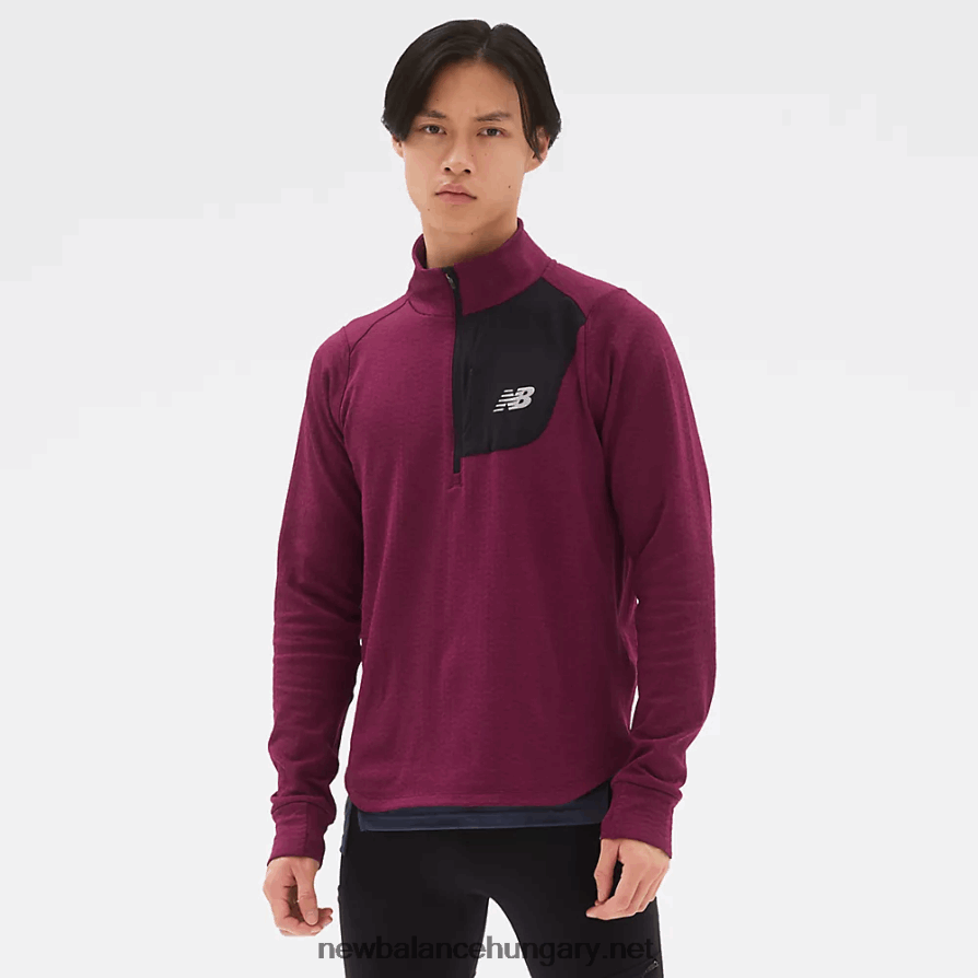 6XH8F01654 férfiak nb hőrács fél cipzár