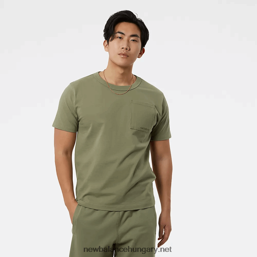 6XH8F01803 férfiak nb athletics nature state rövid ujjú póló