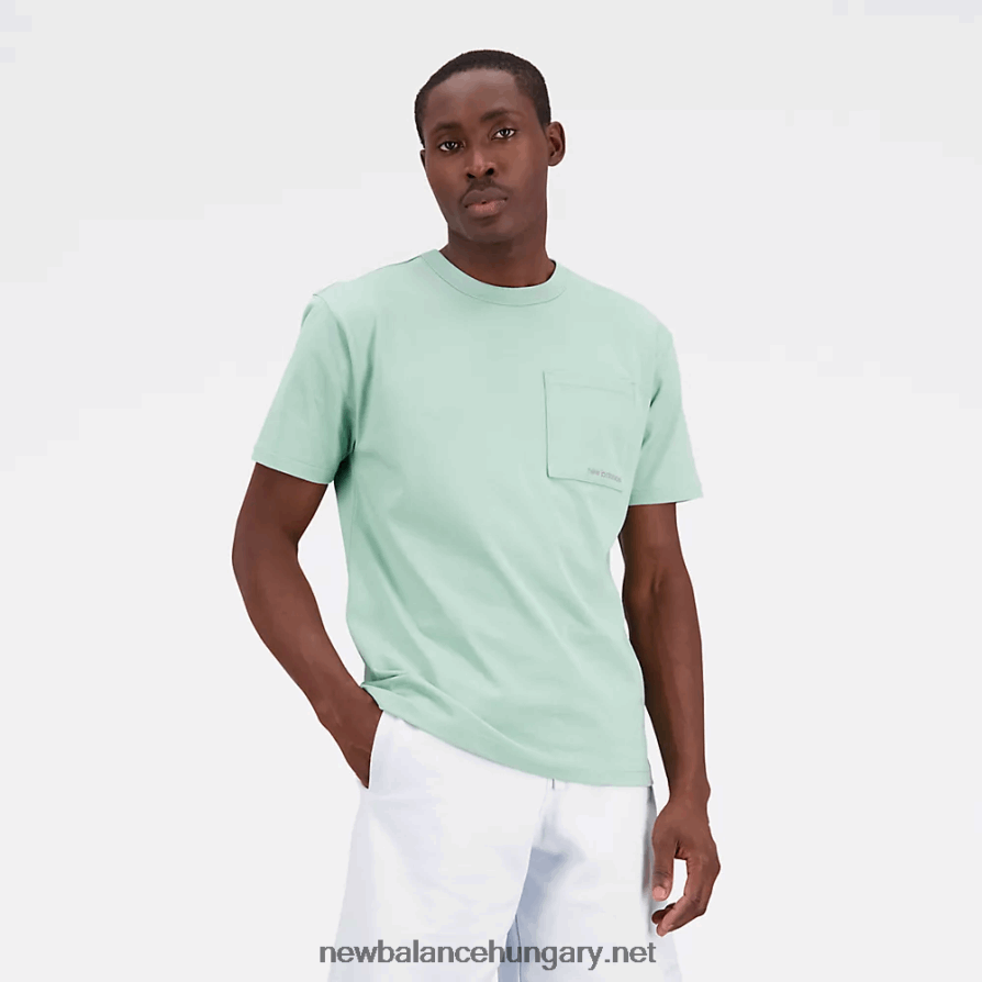 6XH8F01806 férfiak nb athletics nature state rövid ujjú póló