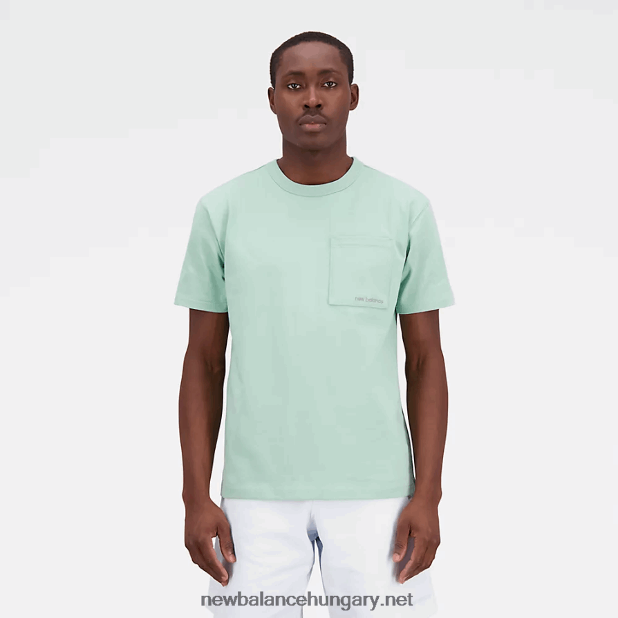 6XH8F01806 férfiak nb athletics nature state rövid ujjú póló