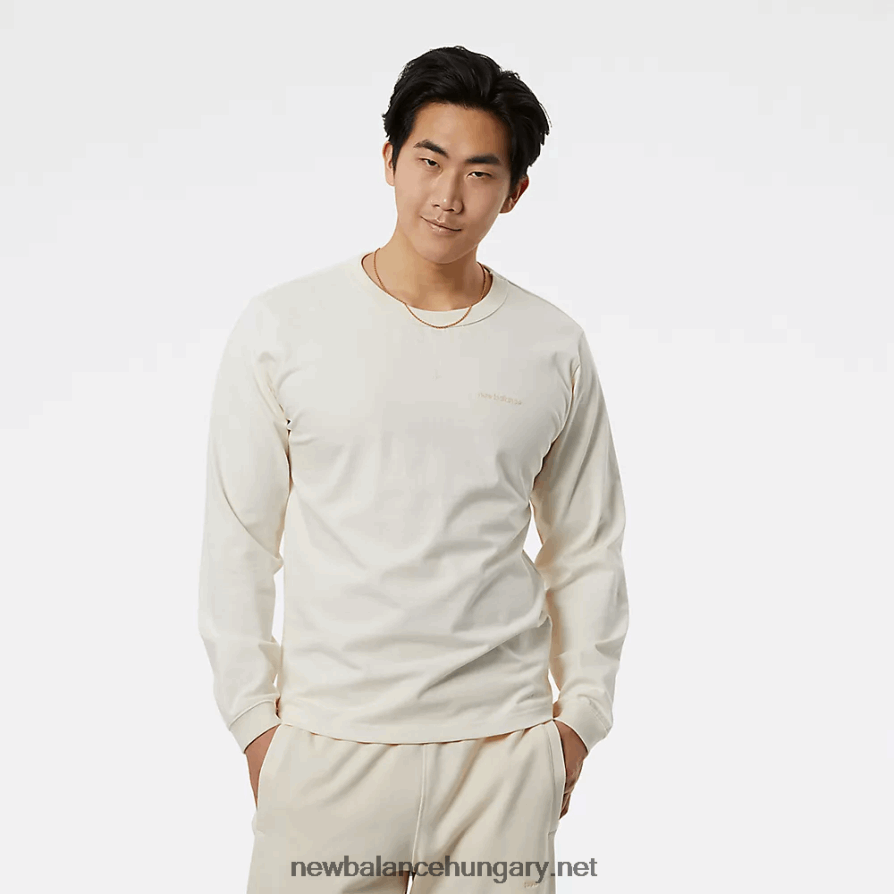 6XH8F01881 férfiak nb athletics nature state hosszú ujjú póló