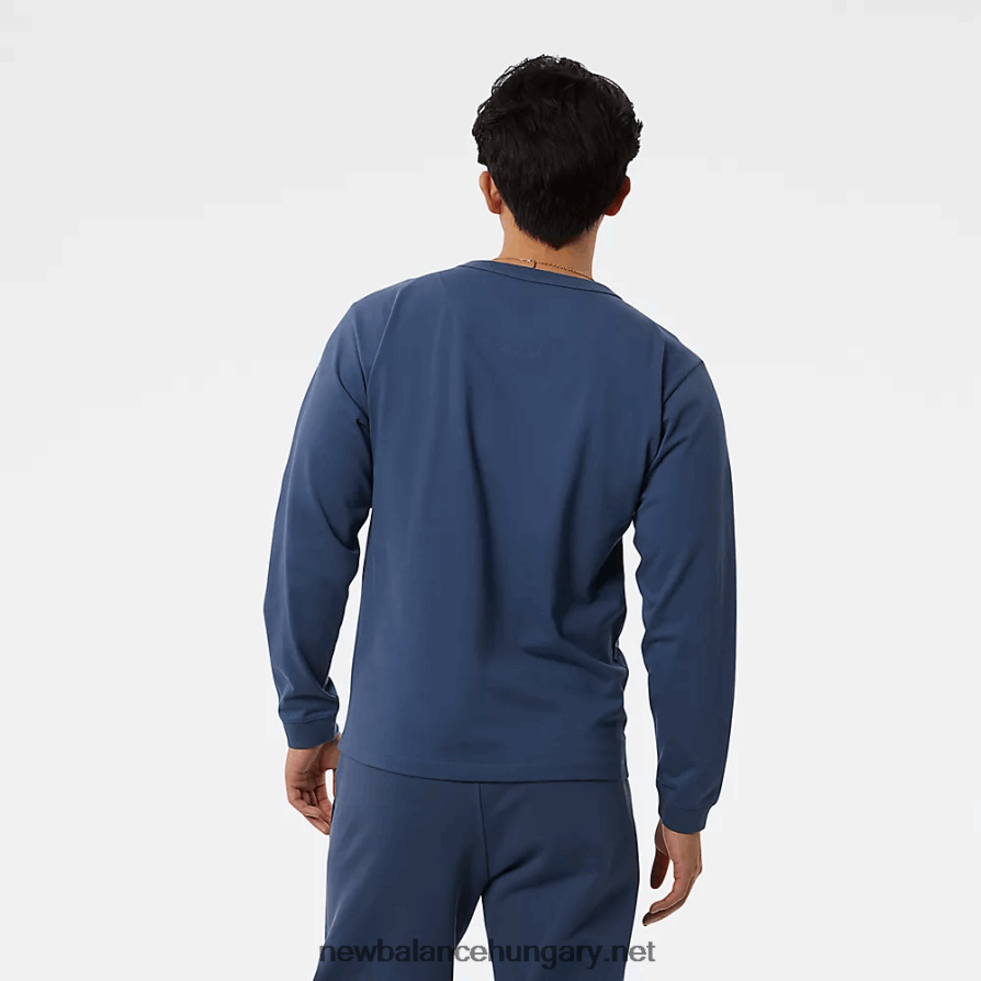 6XH8F01882 férfiak nb athletics nature state hosszú ujjú póló