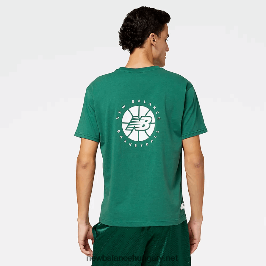 6XH8F01897 férfiak nb hoops basics póló