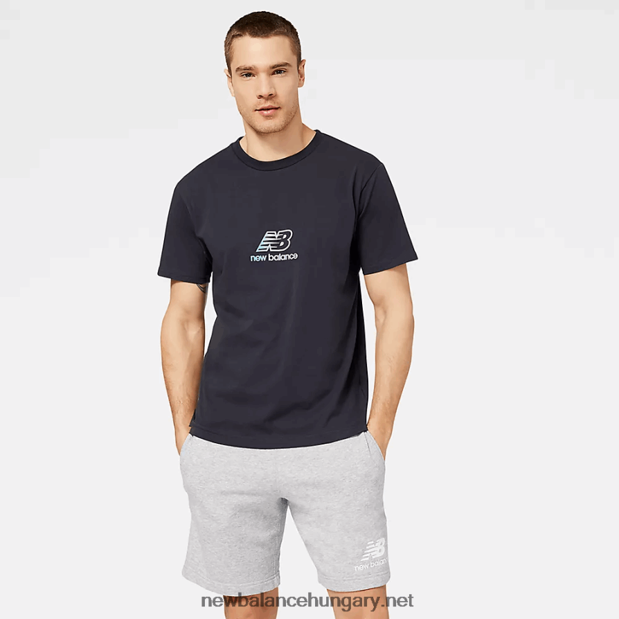 6XH8F02085 férfiak nb essentials puff print póló