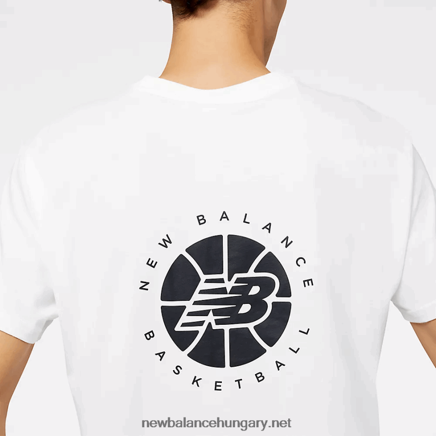 6XH8F0354 férfiak nb hoops basics póló