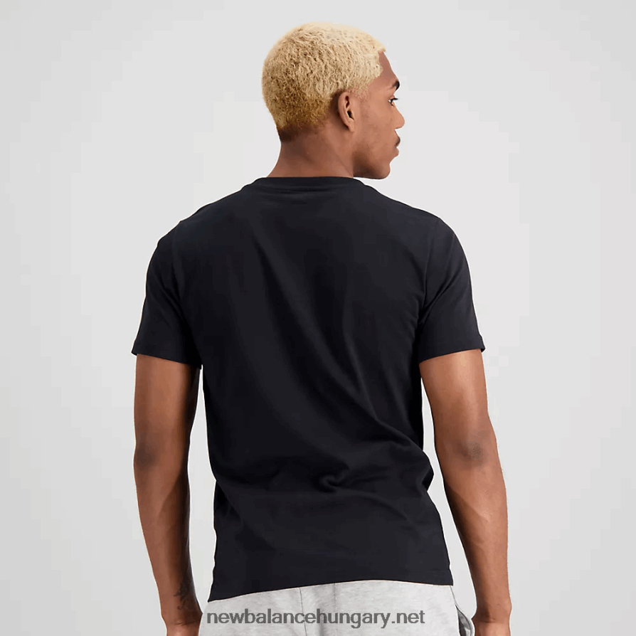 6XH8F04743 férfiak nb essentials halmozott logós póló