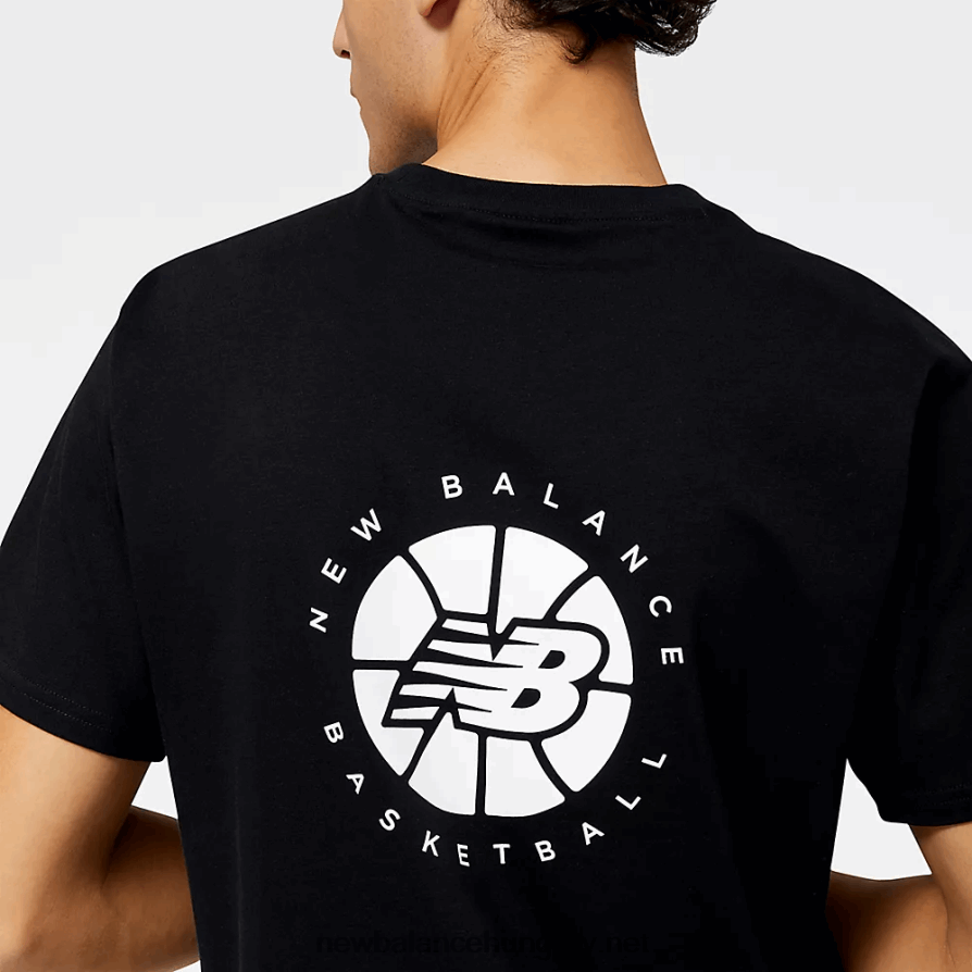6XH8F04859 férfiak nb hoops basics póló