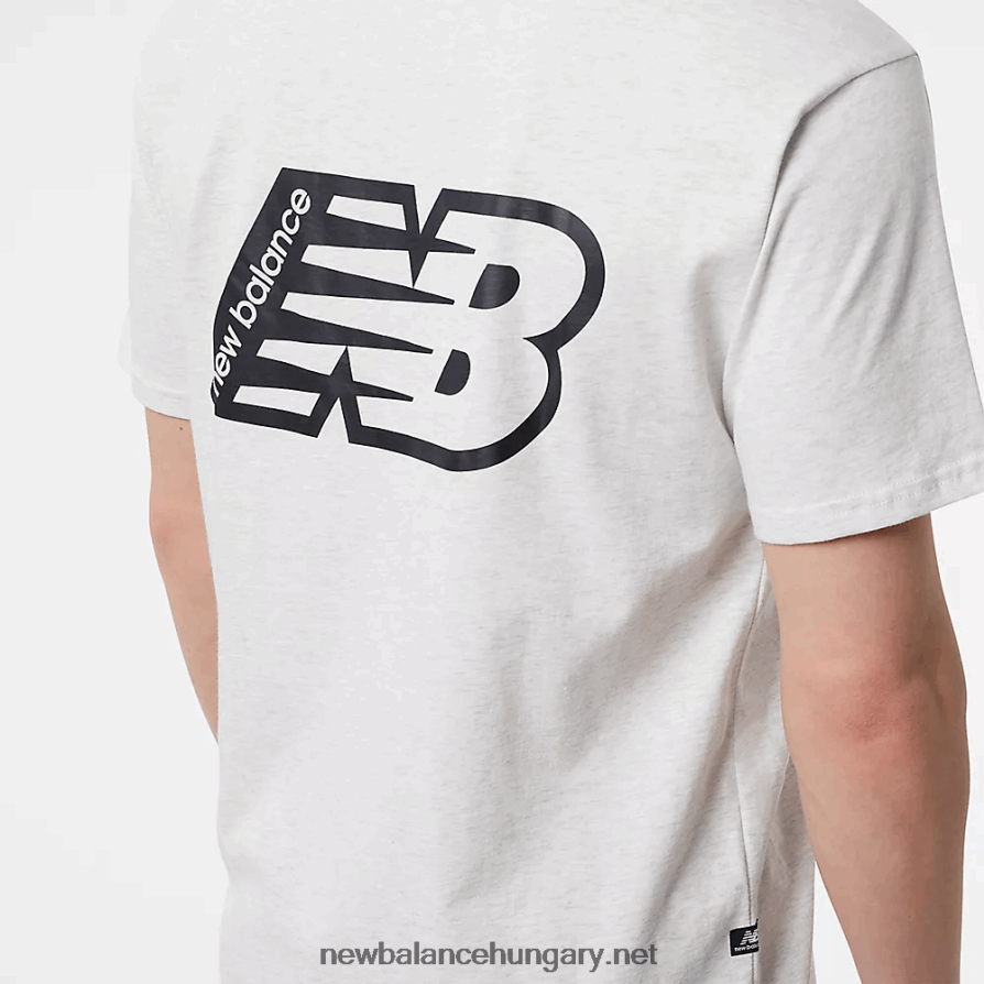 6XH8F06521 férfiak nb essentials grafikus rövid ujjú 2