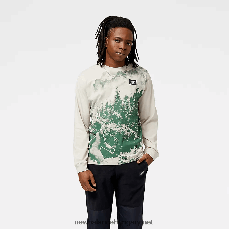 6XH8F06579 férfiak nb hosszú ujjú pólónál