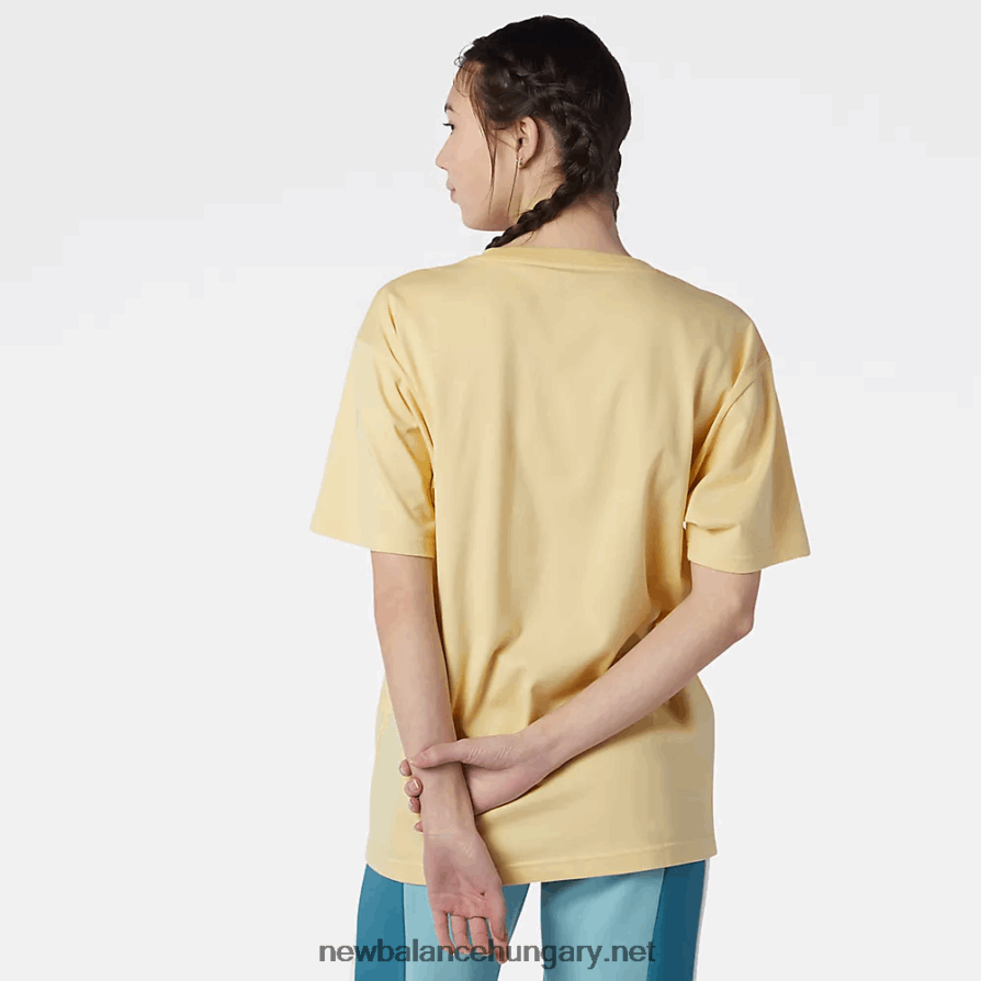 6XH8F06661 férfiak nb essentials hímzett póló