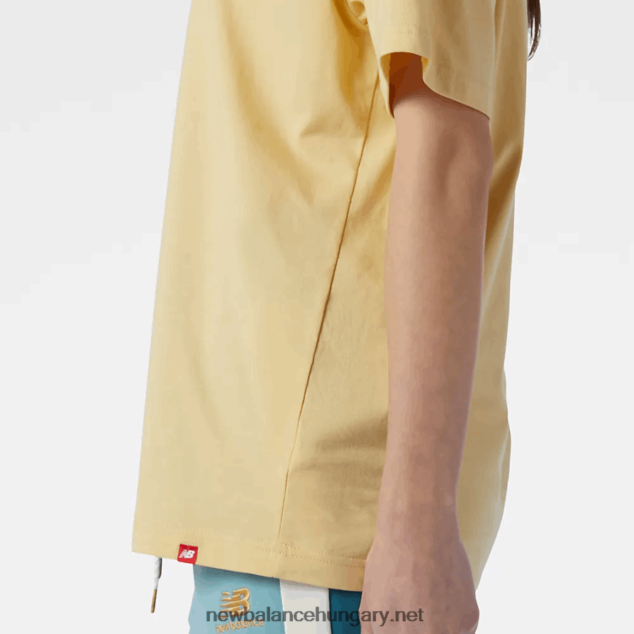 6XH8F06661 férfiak nb essentials hímzett póló