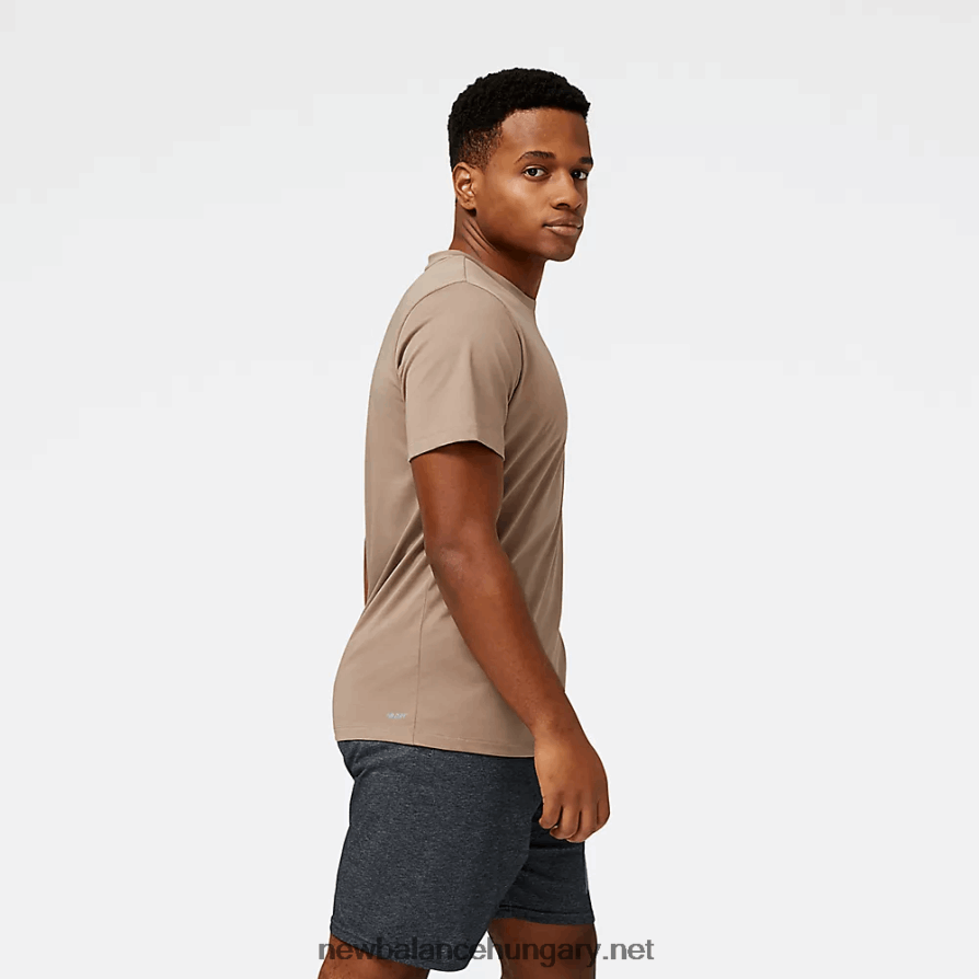 New Balance 6XH8F01673 férfiak heathertech póló